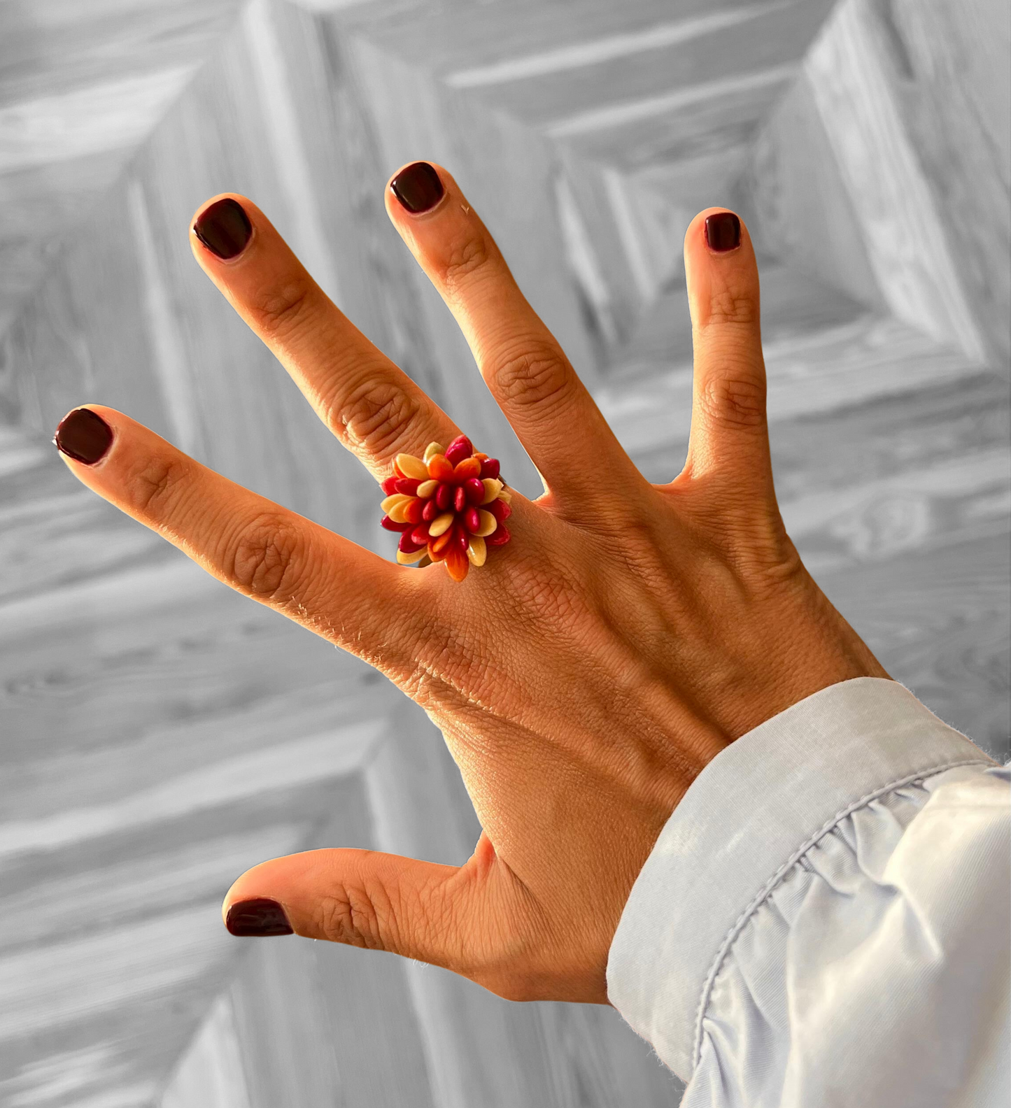 Anillo Tapé - Tricolor